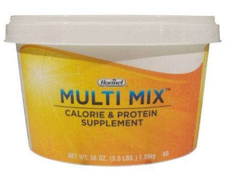 Oral Protein Supplement Multi Mix Calorie & Protein Unflavored 3.5 lbs. Tub Powder 1 Each By Hormel Cheap