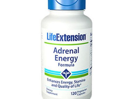 Adrenal Energy Formula 120 Veg Caps By Life Extension Supply