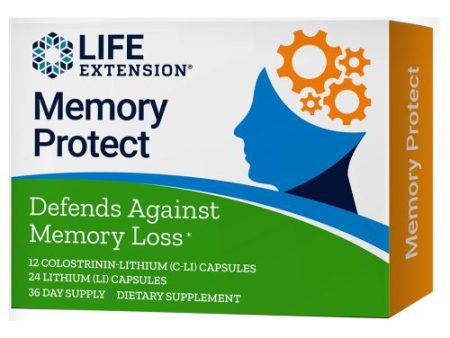 Memory Protect 36 Veg Caps By Life Extension Supply