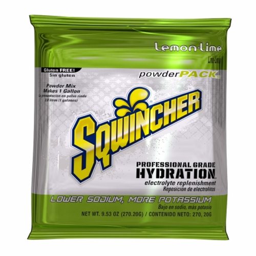 Electrolyte Replenishment Drink Mix Sqwincher  Powder Pack  Lemon-Lime Flavor 23.83 oz. Lemon-Lime Flavor 1 Count By Kent Precision Foods on Sale