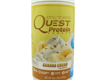 QUEST PROTEIN POWDER Banana, 32 oz By QUESTBAR For Discount