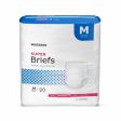 Unisex Adult Incontinence Brief Medium, White, 16 Bags By McKesson Discount