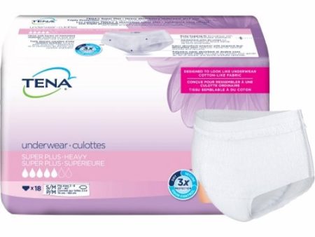 Female Adult Absorbent Underwear Small   Medium, 18 Bags By Essity Sale