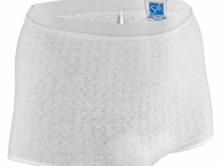 Female Adult Absorbent Underwear Light & Dry Pull On X-Large Reusable Light Absorbency White 1 Each By Salk Cheap