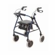 4 Wheel Rollator Blue, 1 Each By Merits Online