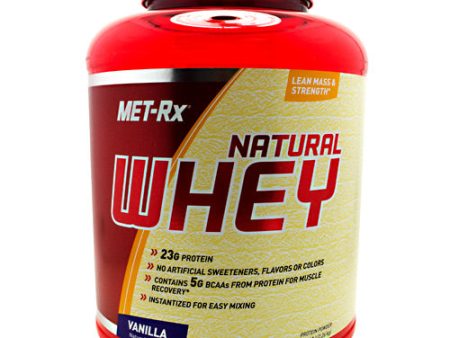 100% Natural Whey Protein 5 Lb By Met-Rx For Sale