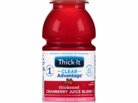 Thickened Beverage Thick-It  Clear Advantage  8 oz. Container Bottle Cranberry Flavor Ready to Use N Cranberry Juice   Nectar 1 Each By Kent Precision Foods Cheap