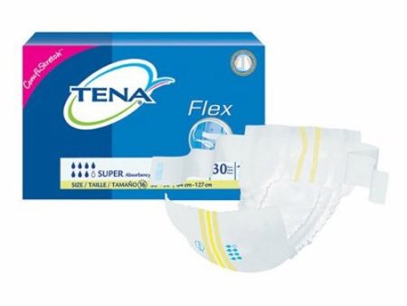 Unisex Adult Incontinence Belted Undergarment Size 16, Yellow, 30 Count By Essity Online