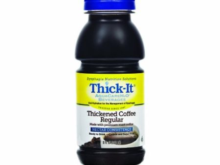 Thickened Beverage 8 oz Coffee Flavor Regular Coffee   Nectar Case of 24 By Thick-It Online Sale