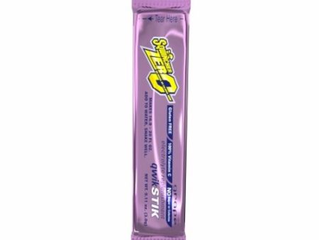 Electrolyte Replenishment Drink Mix Sqwincher Quik Stik  Zero Grape Flavor 11 oz. Grape Flavor 50 Count By Kent Precision Foods Fashion