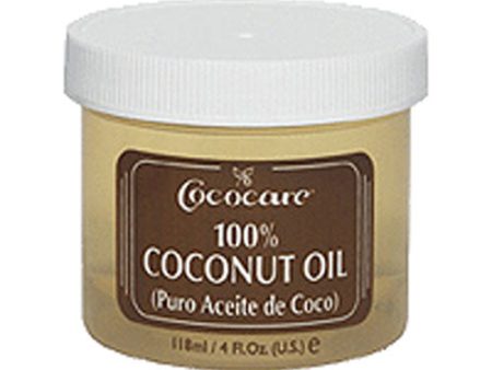 100% Coconut Oil 4 oz By CocoCare Online Sale