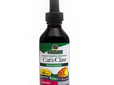 Cat s Claw Inner Bark Extract 2 FL Oz By Nature s Answer Online Sale