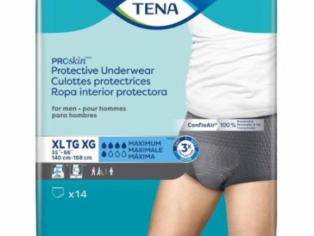 Male Adult Absorbent Underwear 14 Bags By Essity Cheap