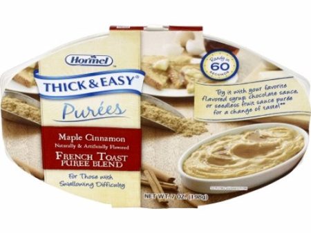 Puree Thick & Easy Maple Cinnamon French Toast Flavor, Case of 7 X 7 Oz By Hormel Fashion