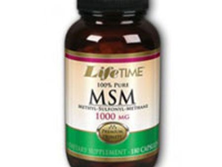 100% Pure MSM 180 caps By Life Time Nutritional Specialties For Discount