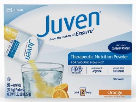 Therapeutic Nutrition Powder Orange Flavor, Case of 30 By Juven For Cheap