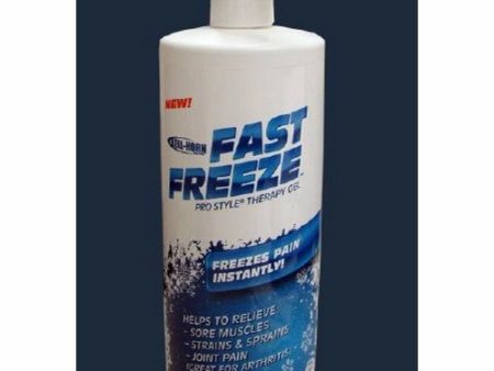 Topical Pain Relief Fast Freeze  10% Strength Menthol Topical Gel 32 oz. Online Hot Sale