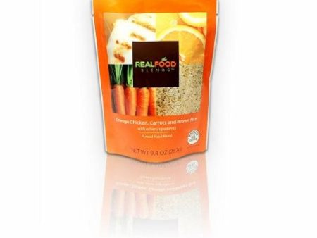 Tube Feeding Formula Real Food Blends 9.4 oz. Pouch Ready to Use Orange Chicken   Carrots   Brown Ri 1 Each By Real Food Blends For Discount