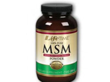 100% Pure MSM Powder 7 oz By Life Time Nutritional Specialties Fashion