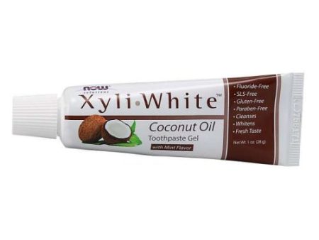 XyliWhite Coconut Oil Toothpaste Gel 6.4 Oz By Now Foods Hot on Sale